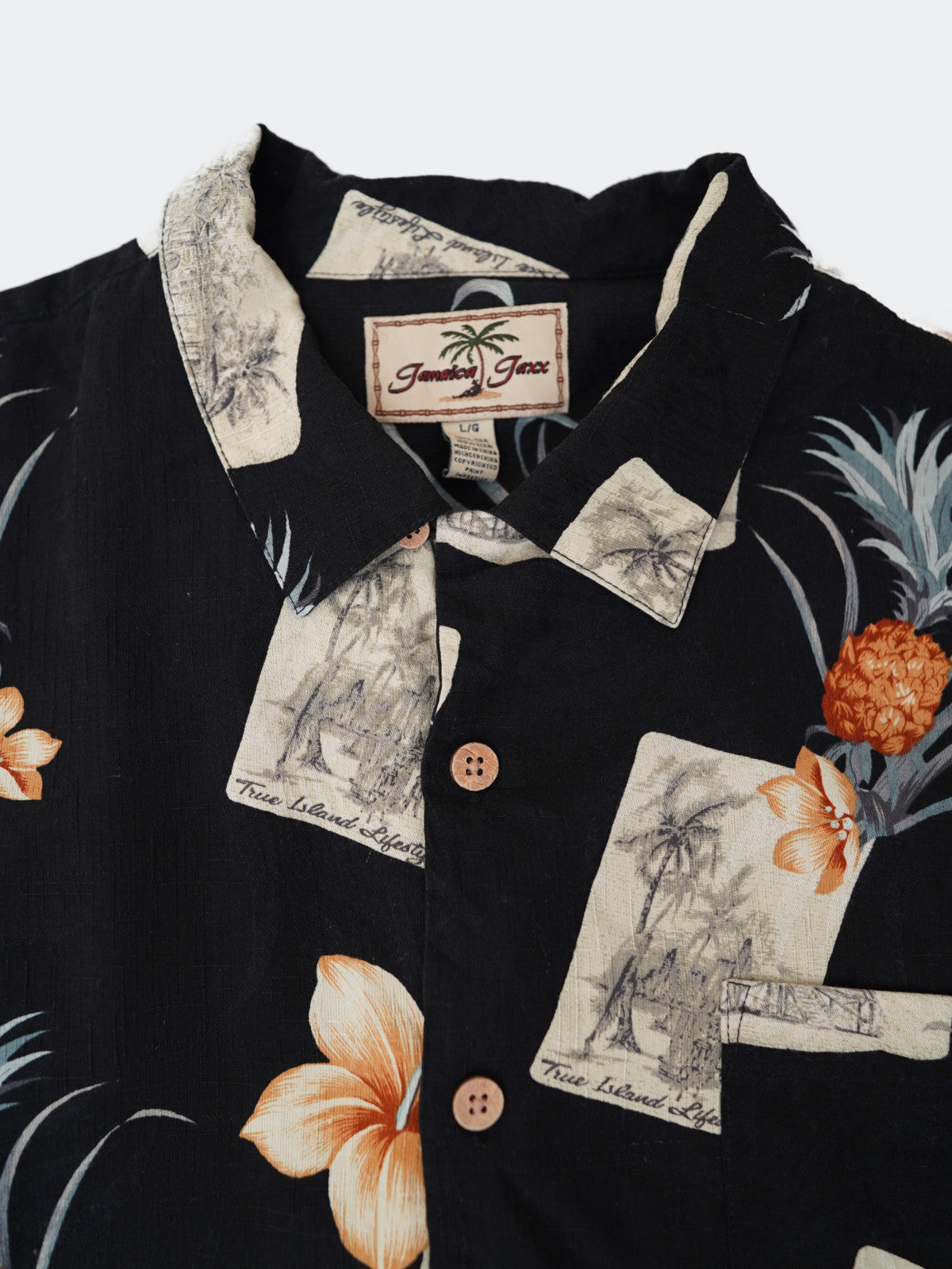 silk aloha shirt