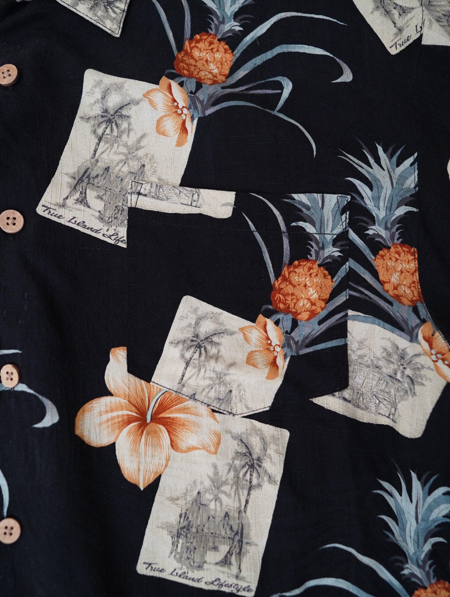 silk aloha shirt