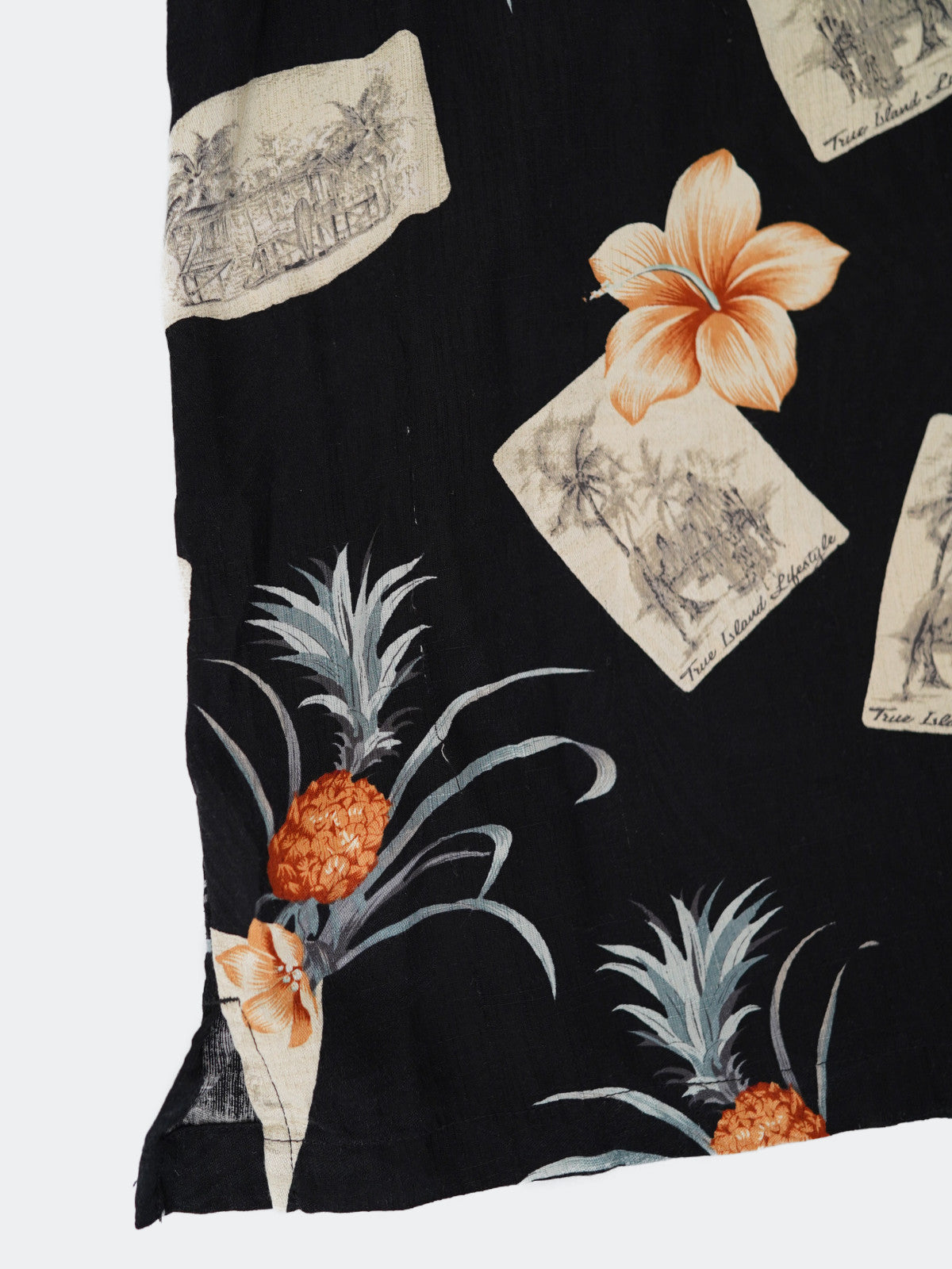 silk aloha shirt