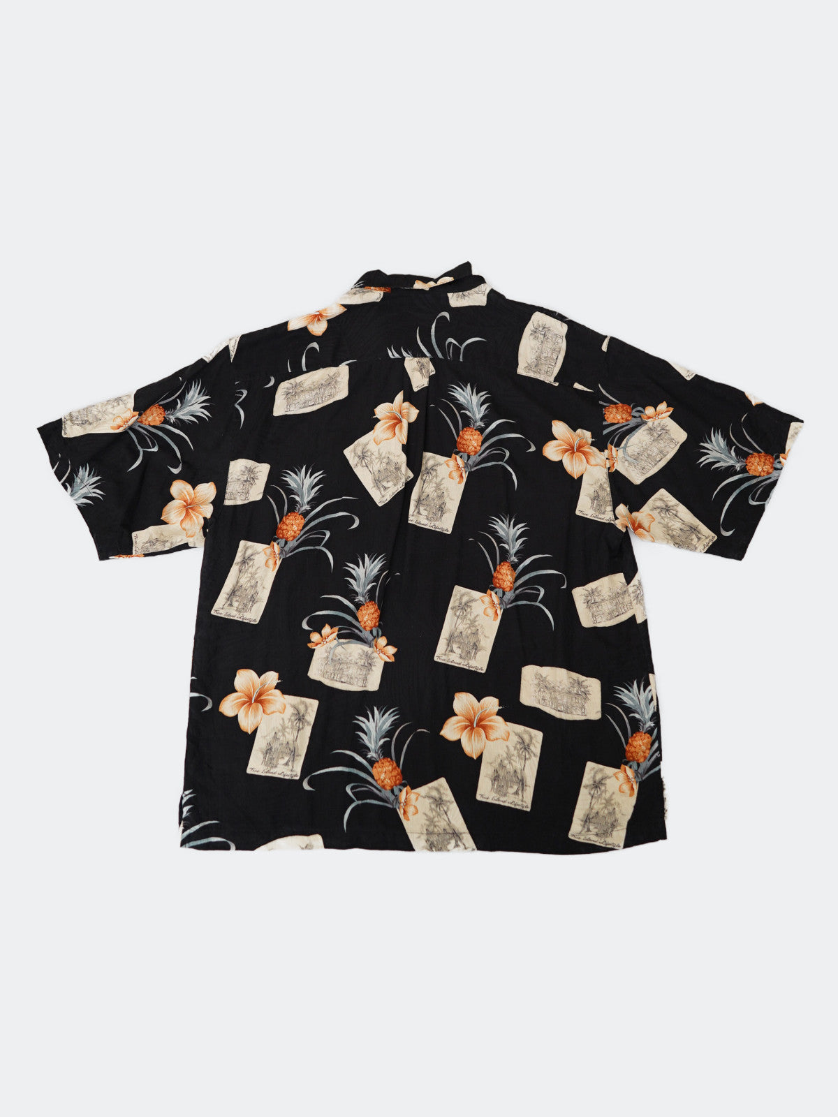 silk aloha shirt