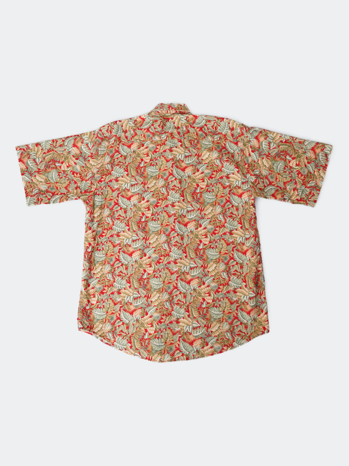 90s tropical pattern shirt