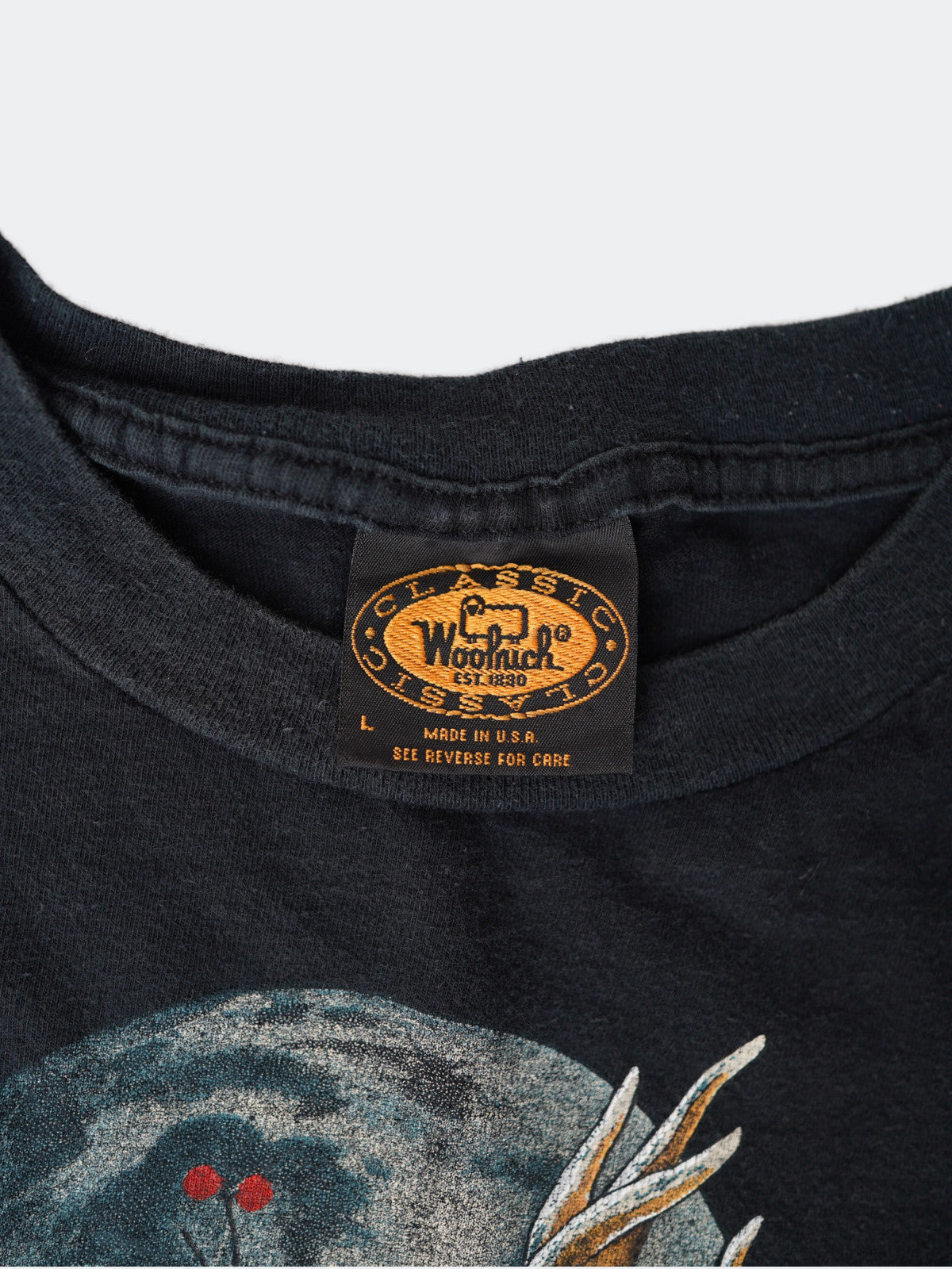 90s Woolrich animal tee