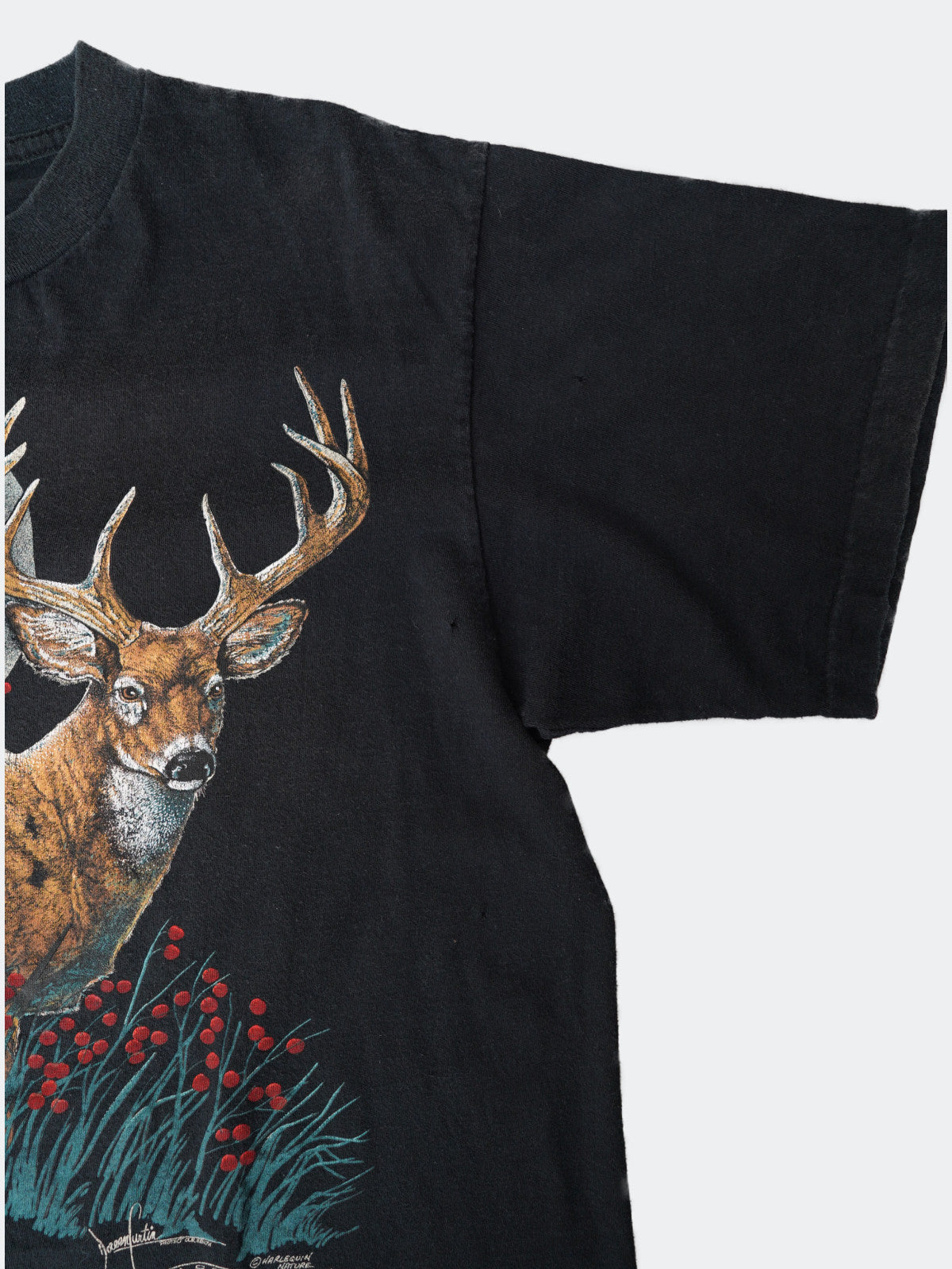 90s Woolrich animal tee – NEVERKNOWS