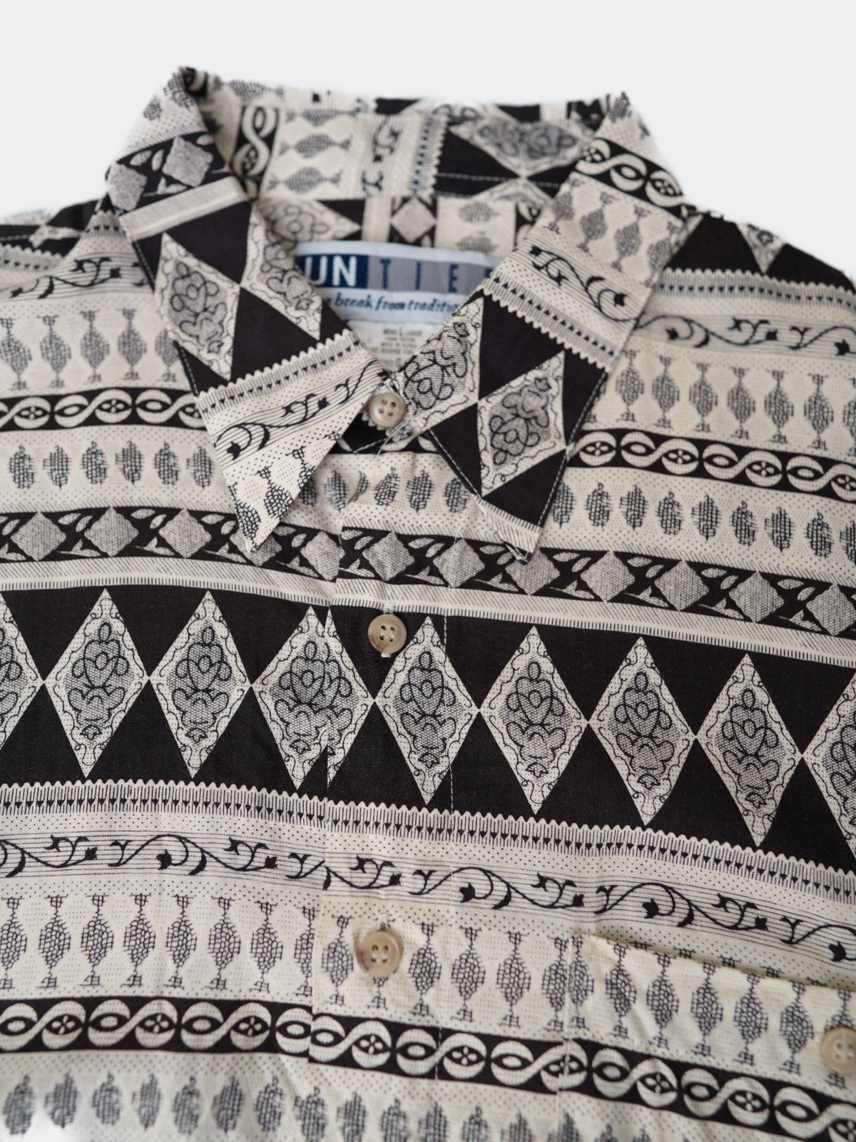 ethnic pattern shirt