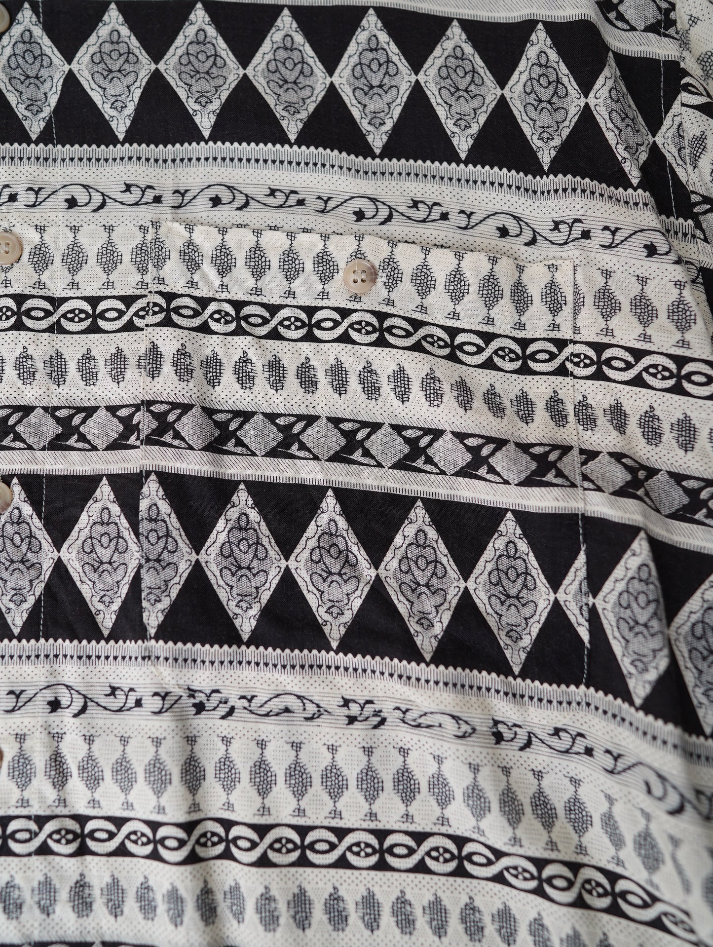 ethnic pattern shirt