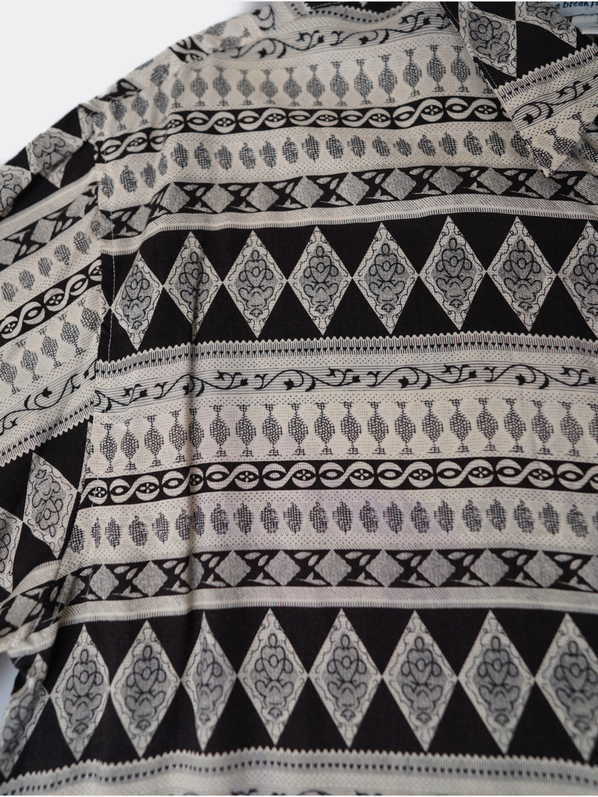 ethnic pattern shirt