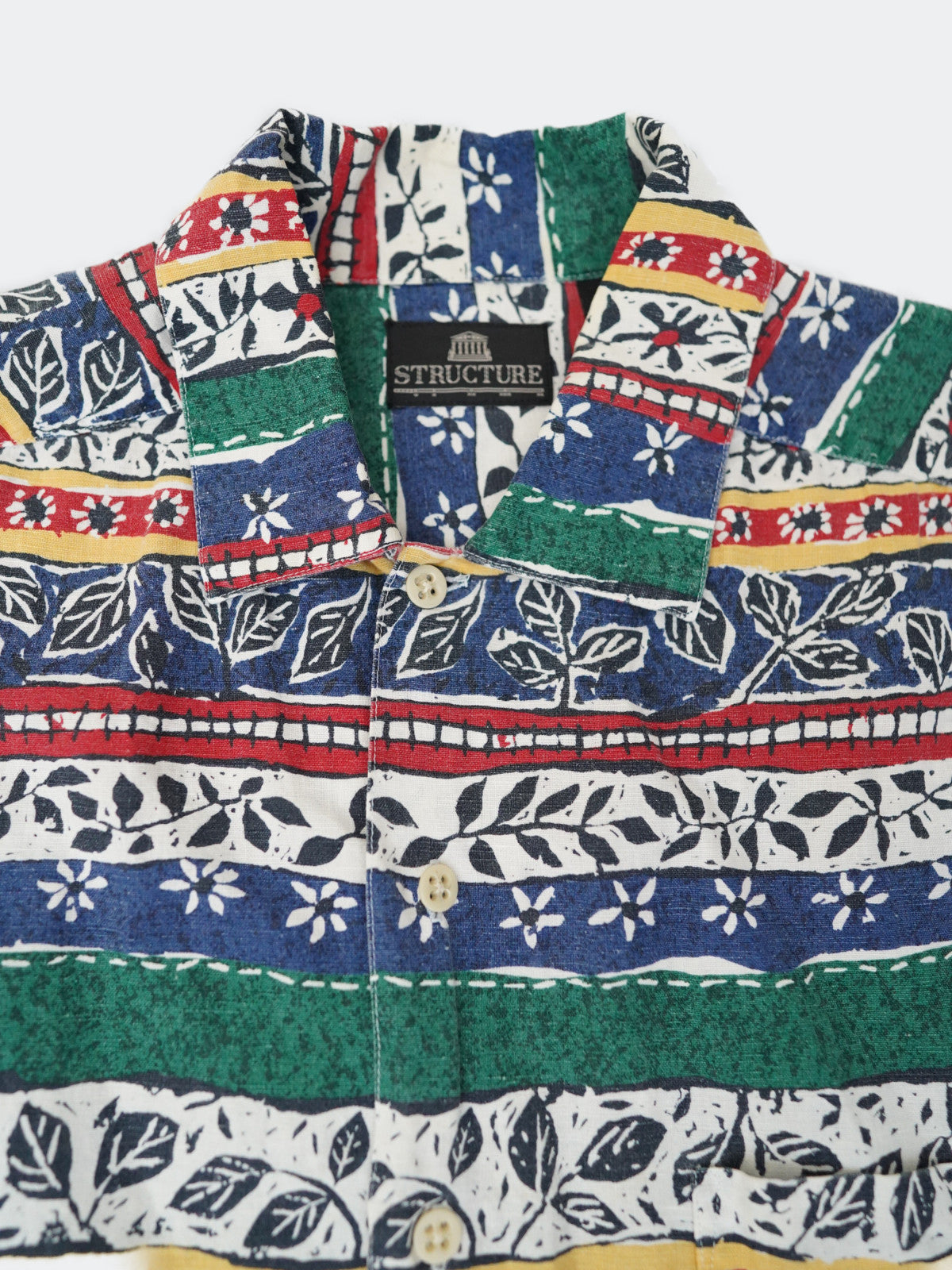 pattern boarder shirt