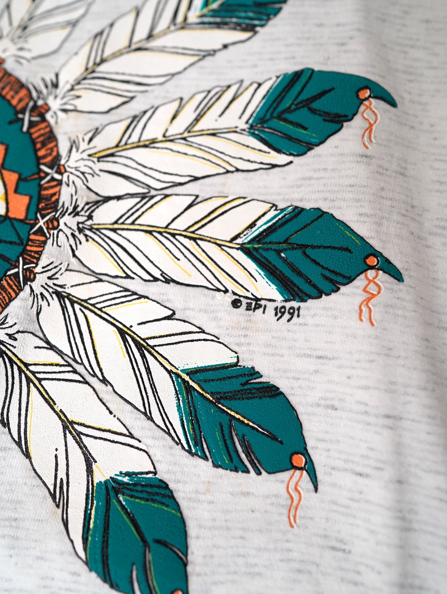 90s fake layered tee