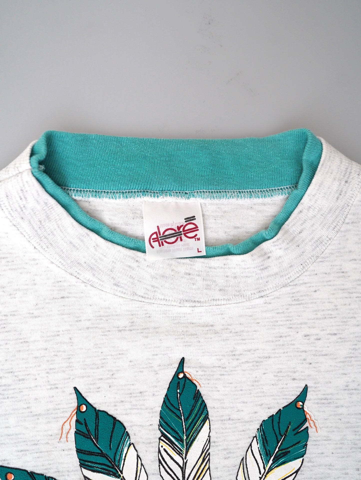 90s fake layered tee