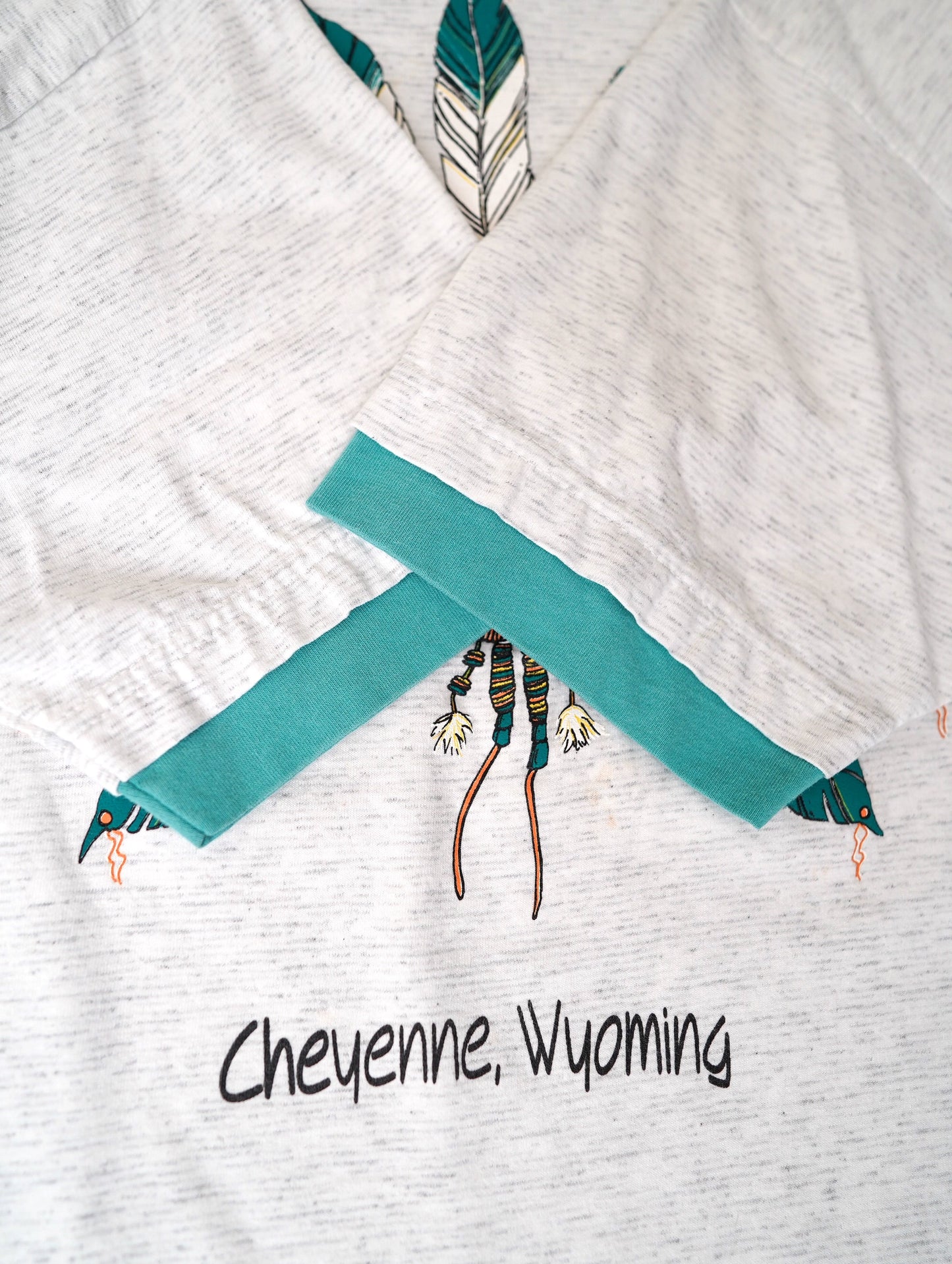 90s fake layered tee