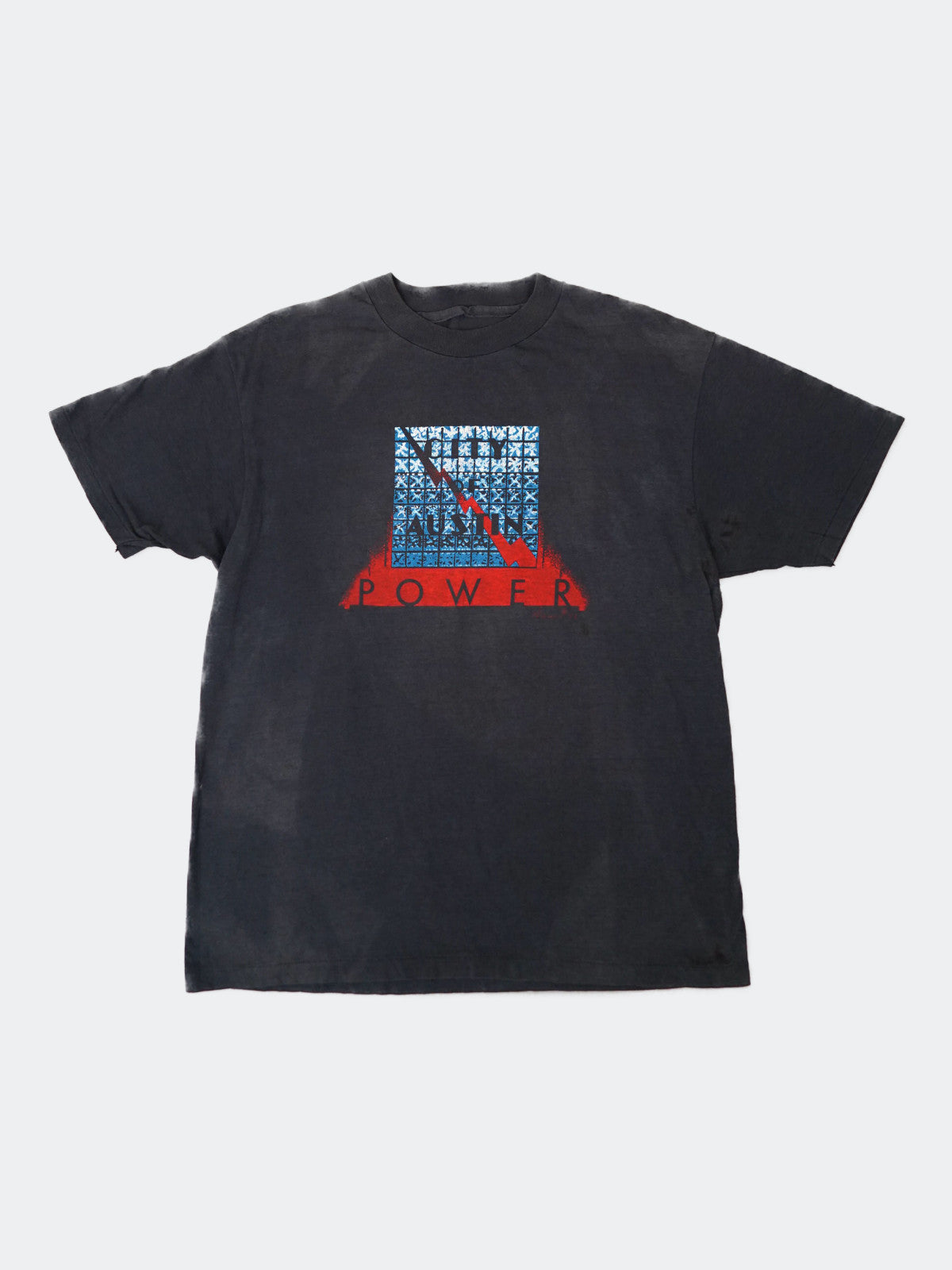 80s Austin Power print tee