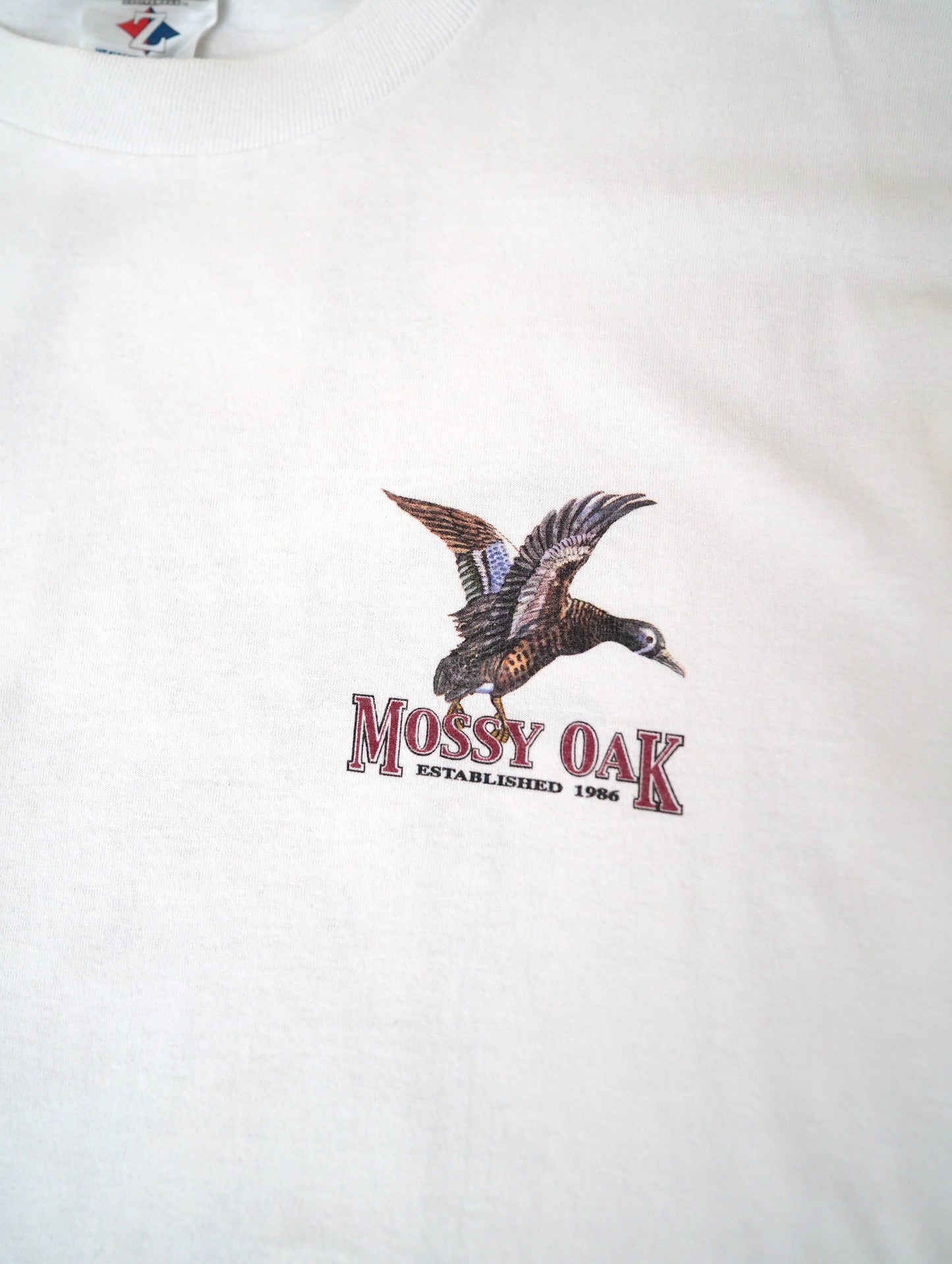 90s animal print tee