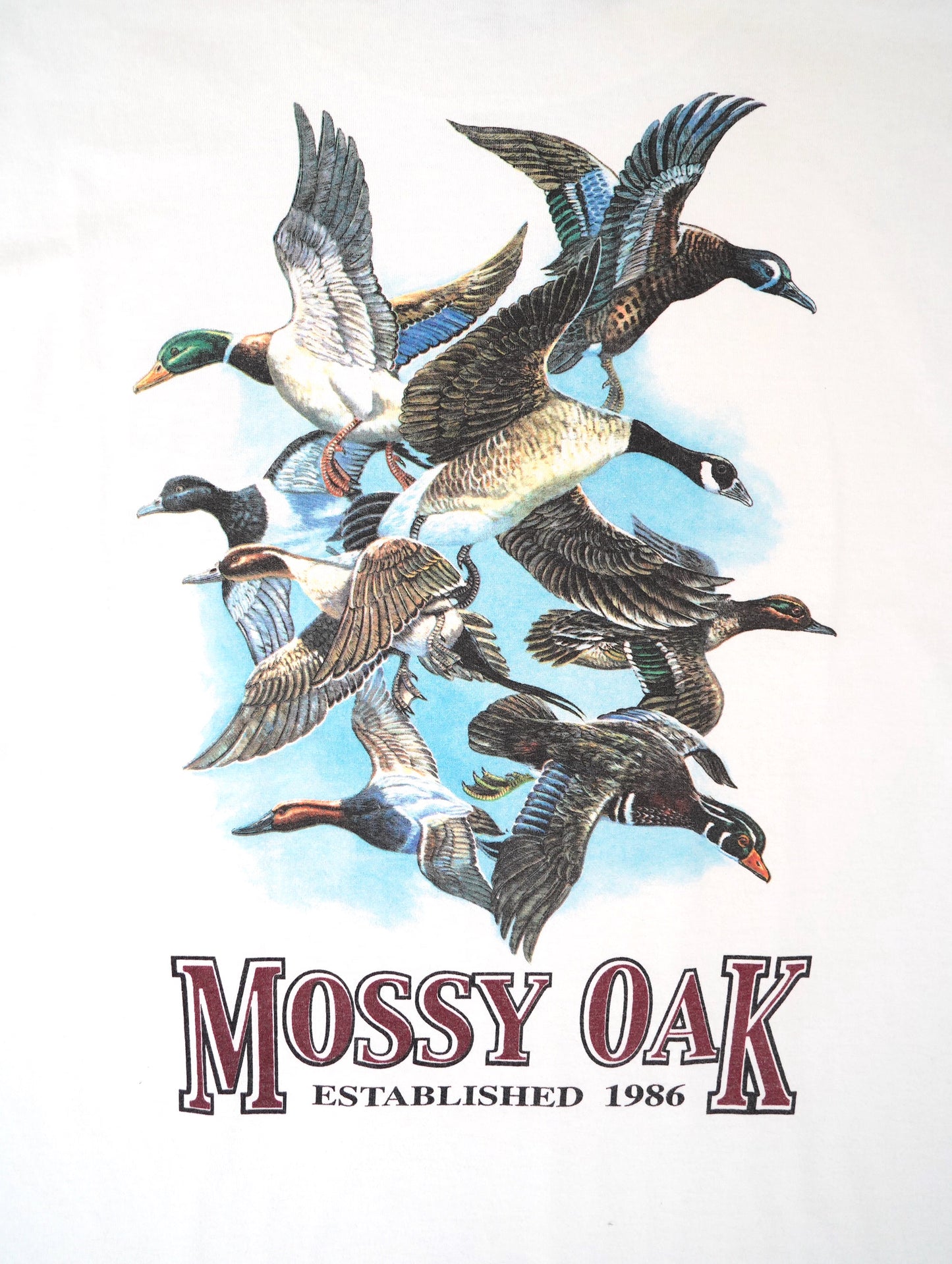 90s animal print tee