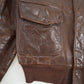 40s A-2 leather flight jacket