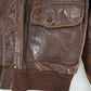 40s A-2 leather flight jacket