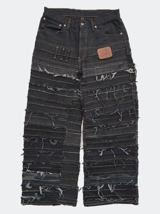 remake denim pants