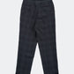 two tuck wool check pants