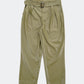 two tuck polyester pants