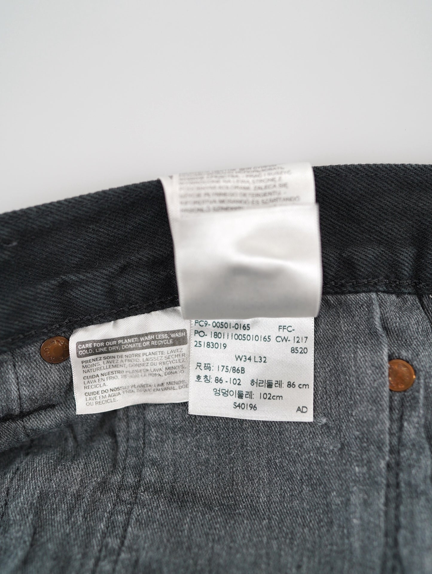 Levi's 501 denim pants