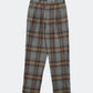 90s check pattern pants