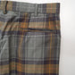 90s check pattern pants
