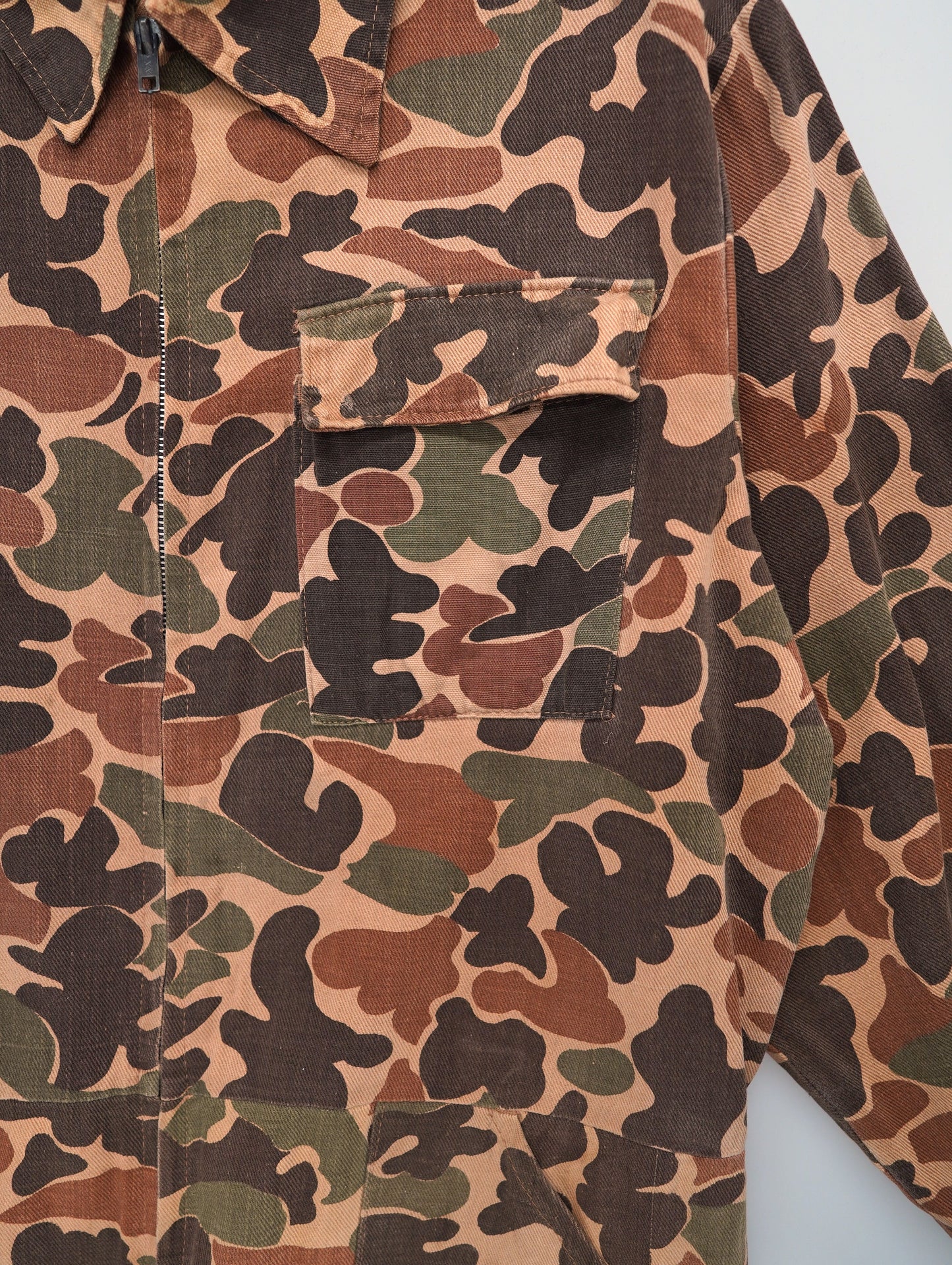 90s Sears camouflage jumpsuit