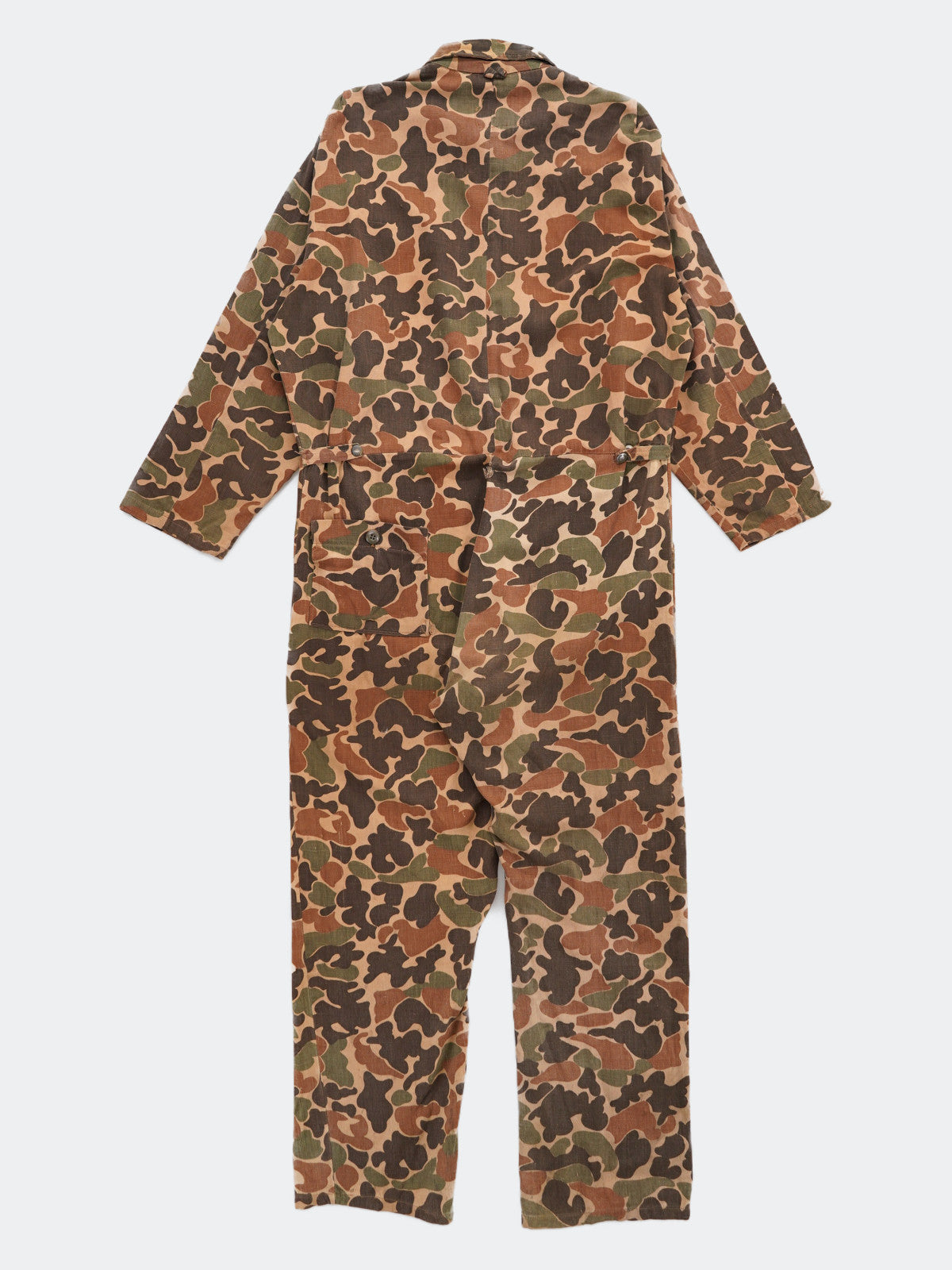 90s Sears camouflage jumpsuit