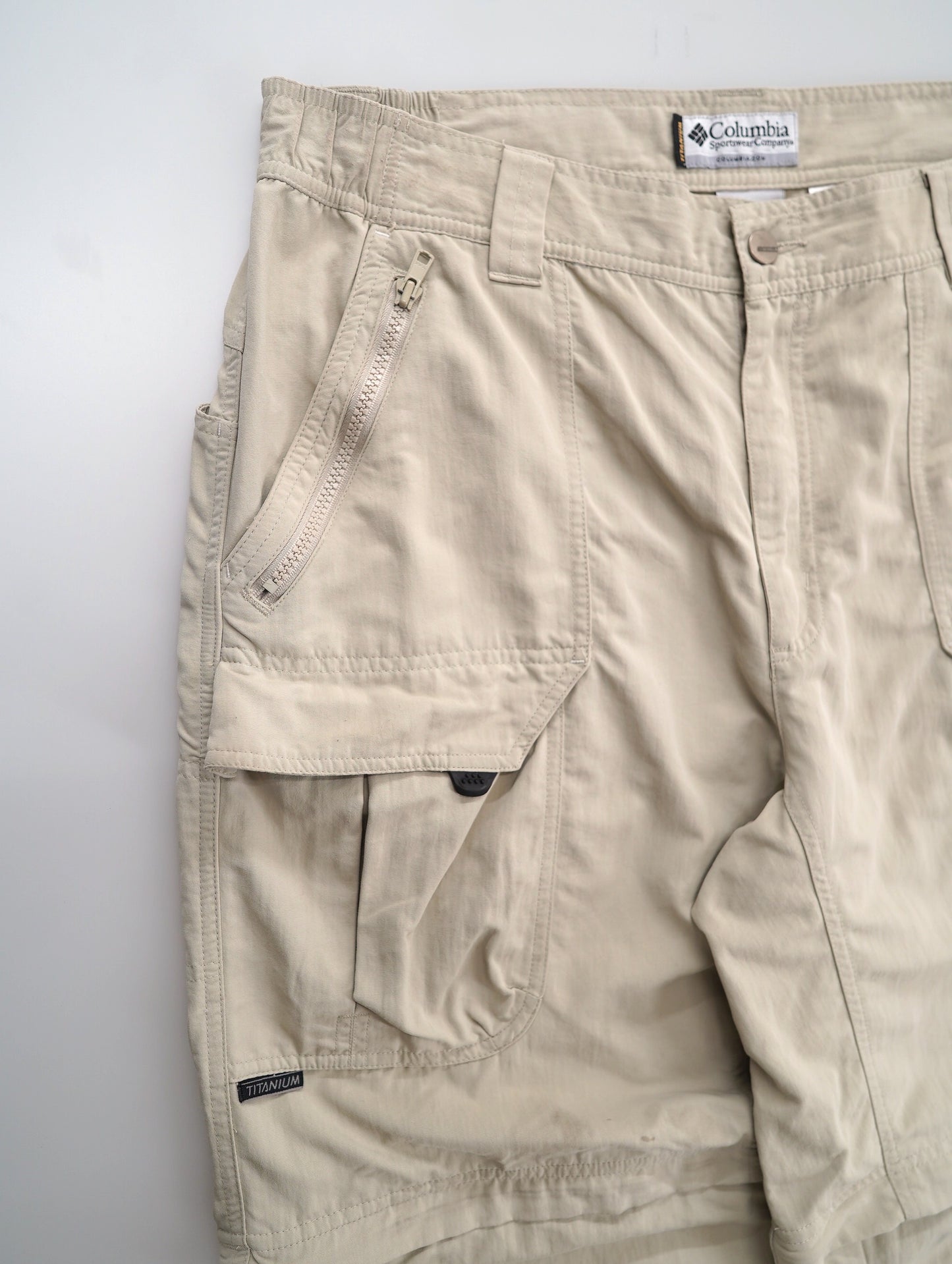 Columbia 2way nylon cargo pants