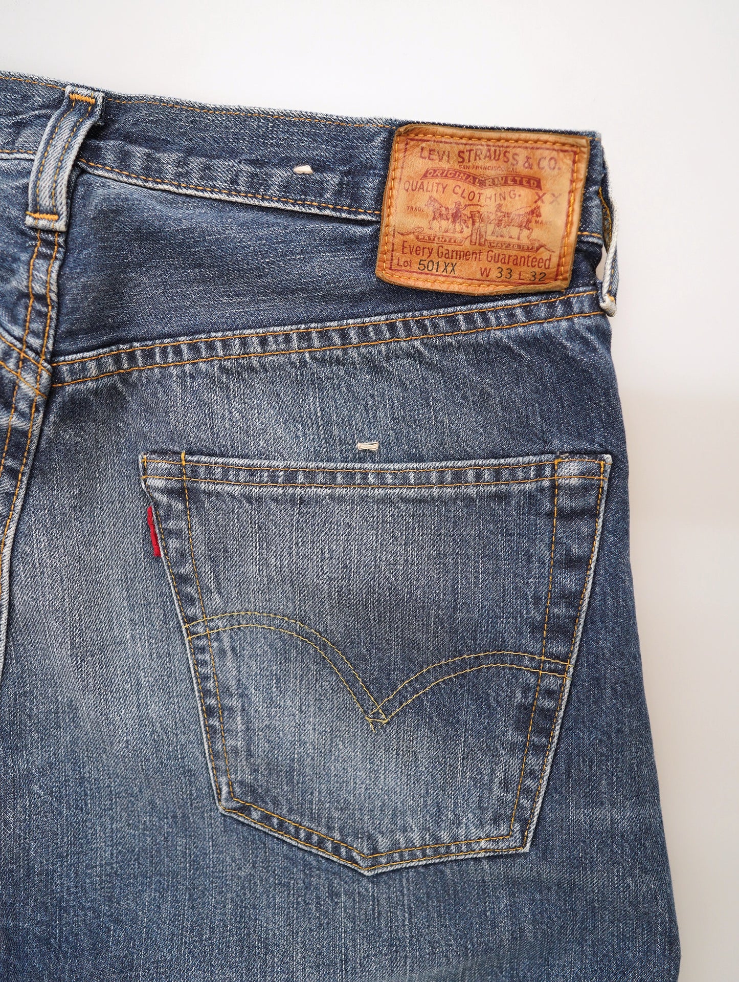 501XX Levi's denim pants