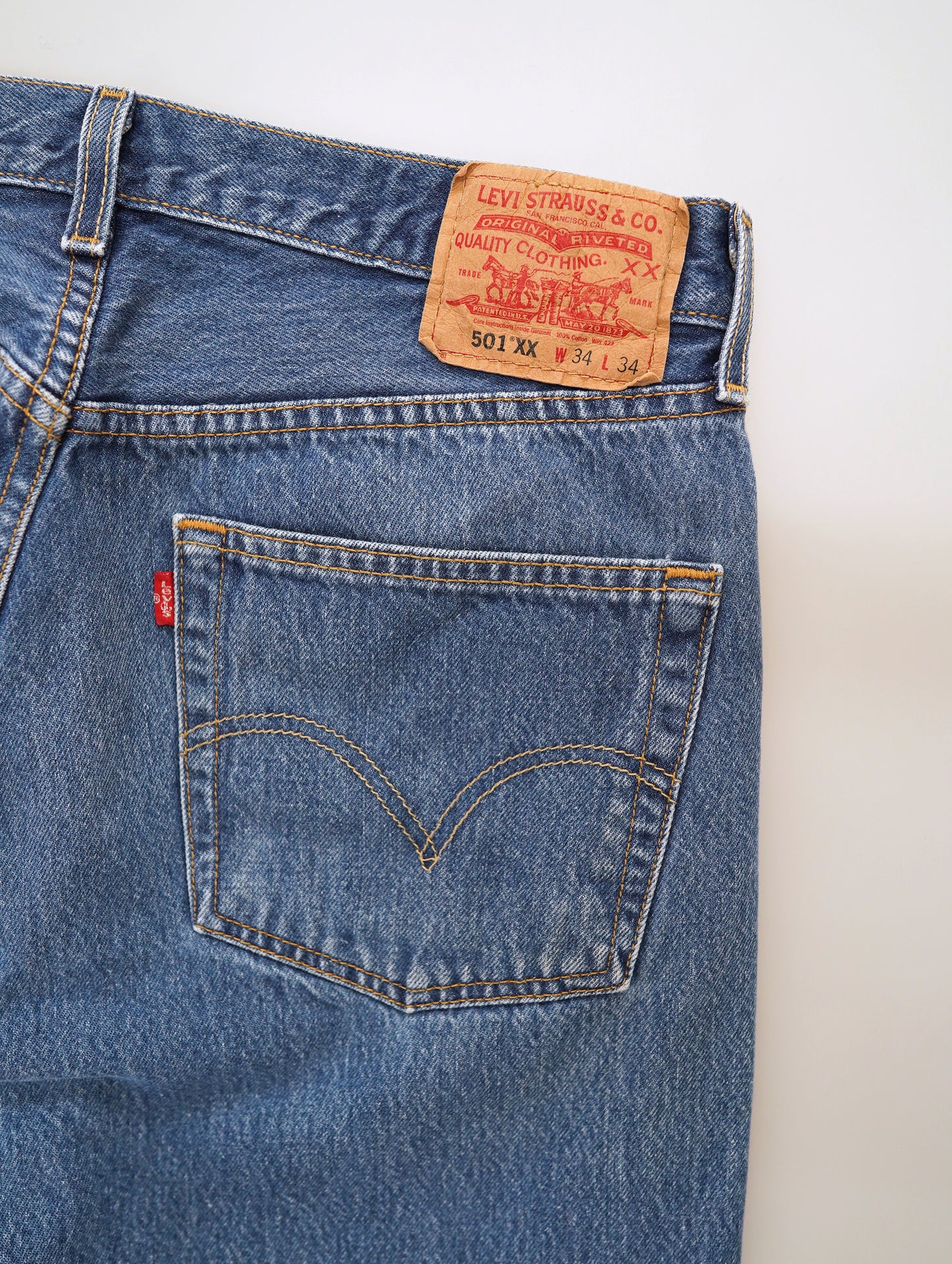 00s 501XX Levi's denim pants