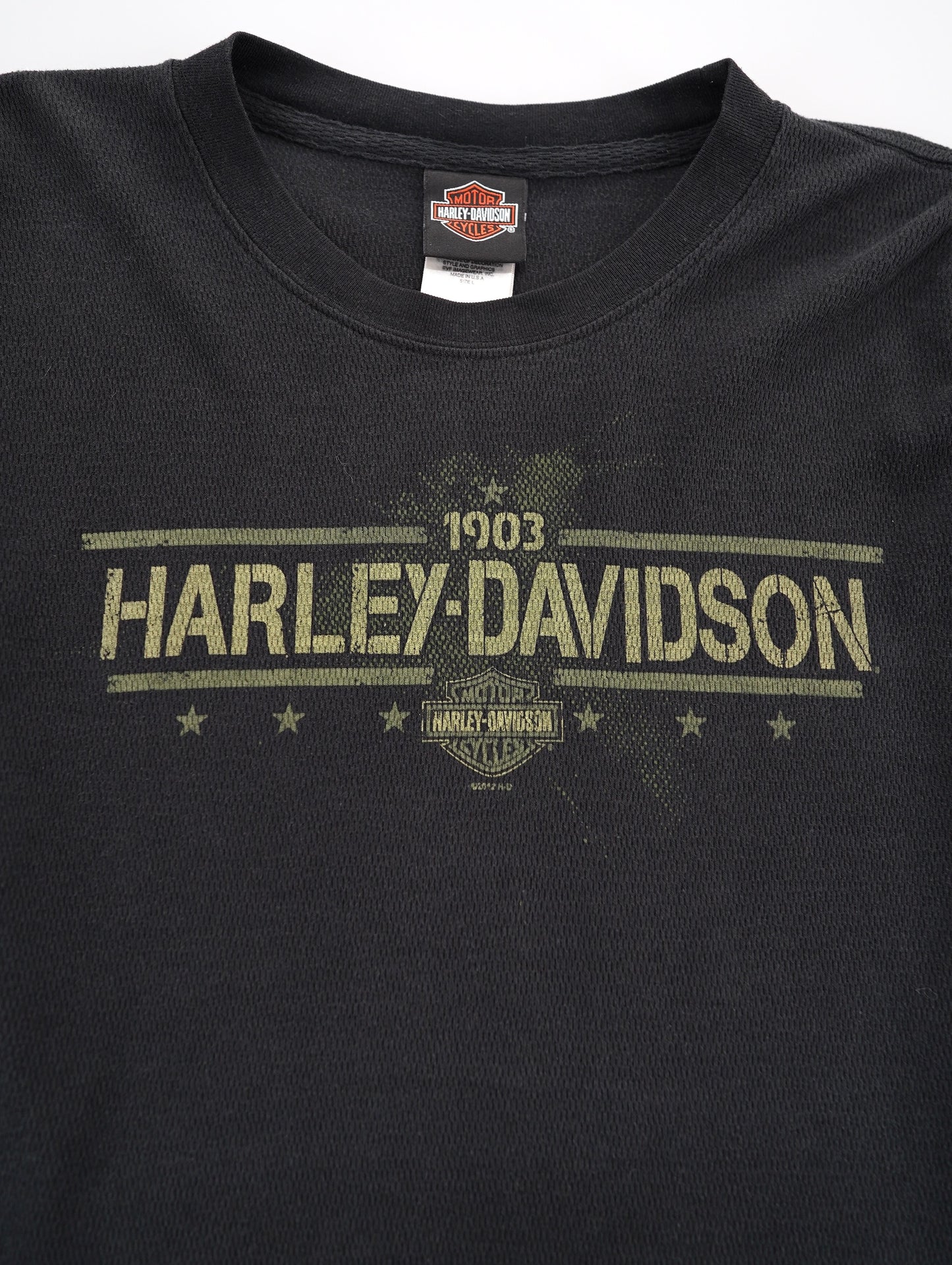 HARLEY DAVIDSON thermal long tee