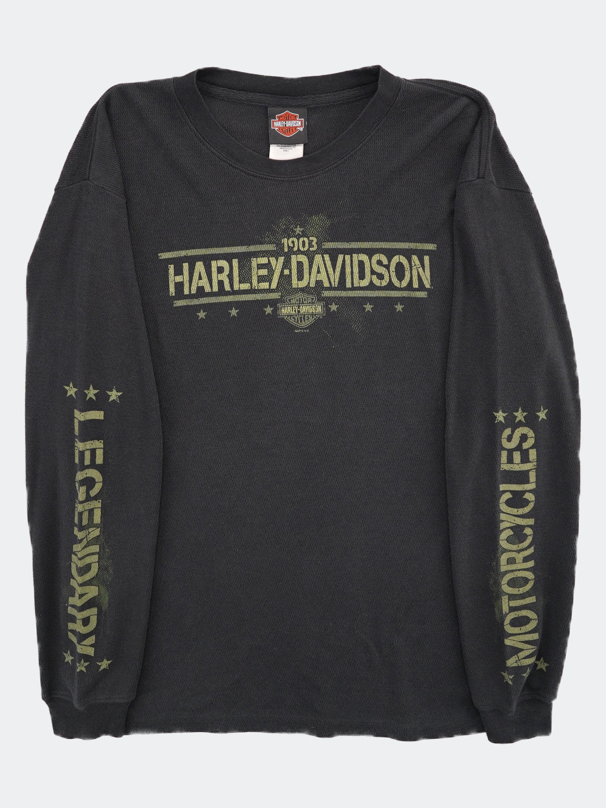 HARLEY DAVIDSON thermal long tee