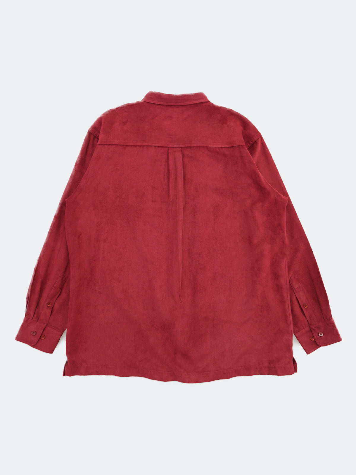 faux suede shirt