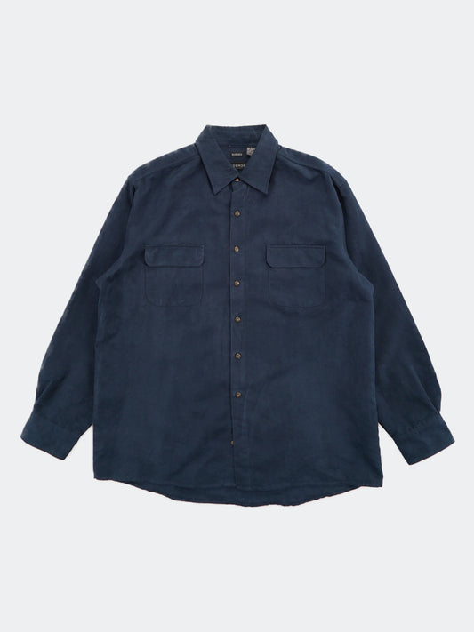 faux suede shirt