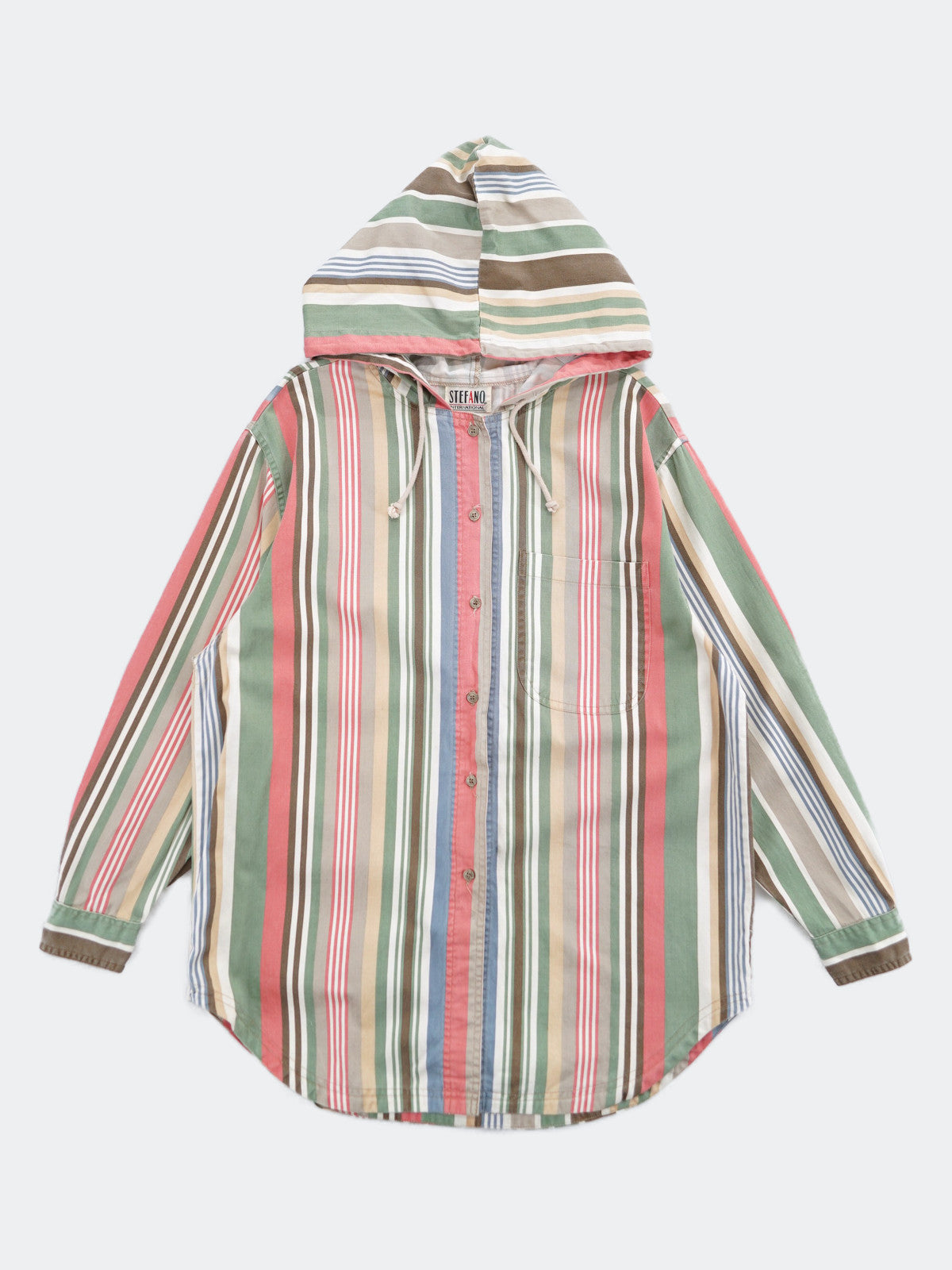 stripe hoodie shirt