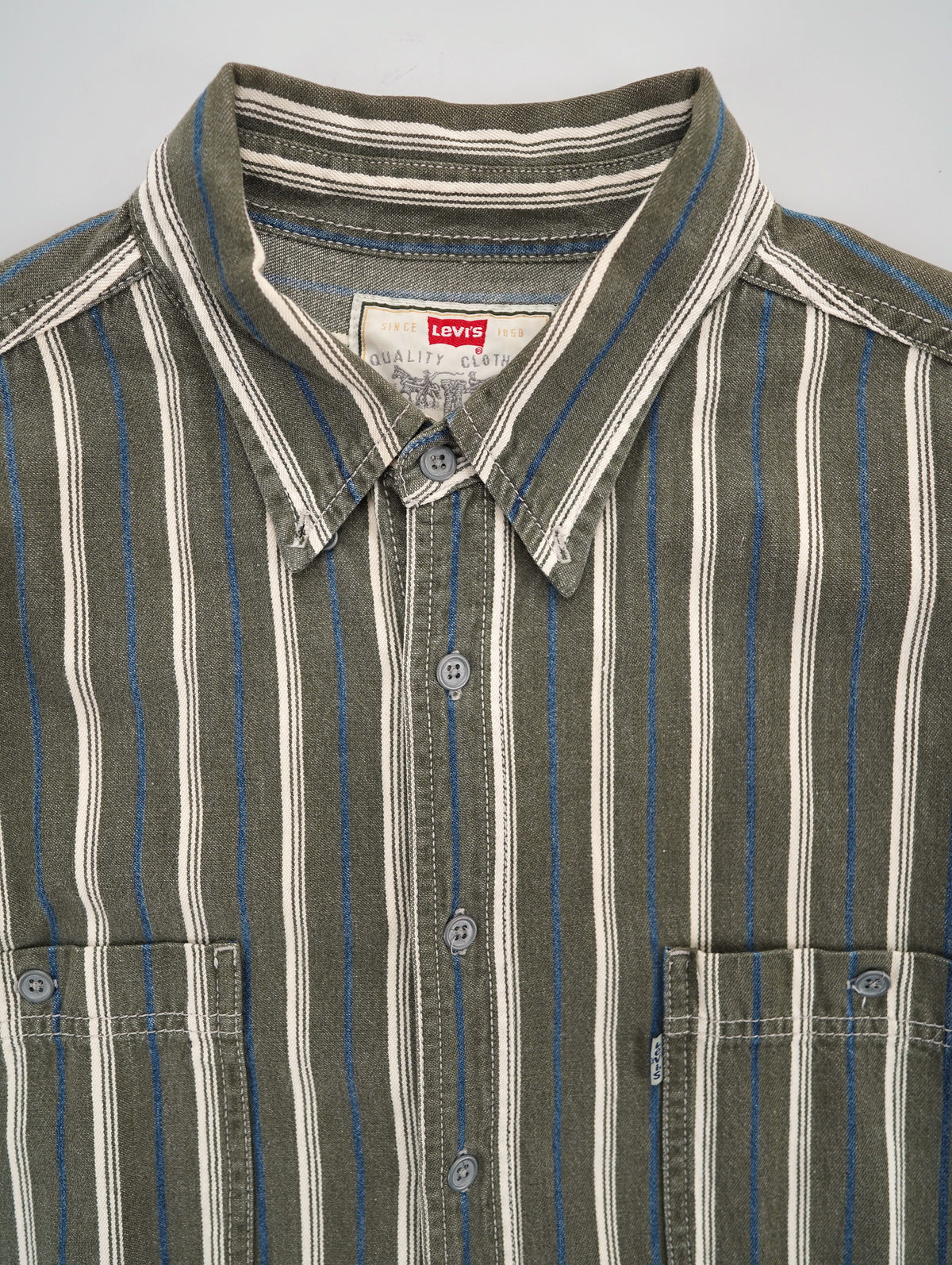 Levi's stripe shirt