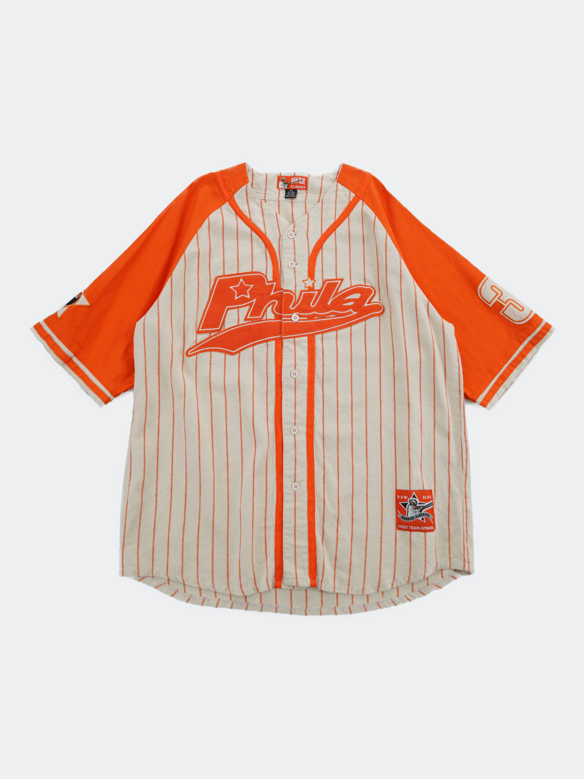 stripe baseball shirt