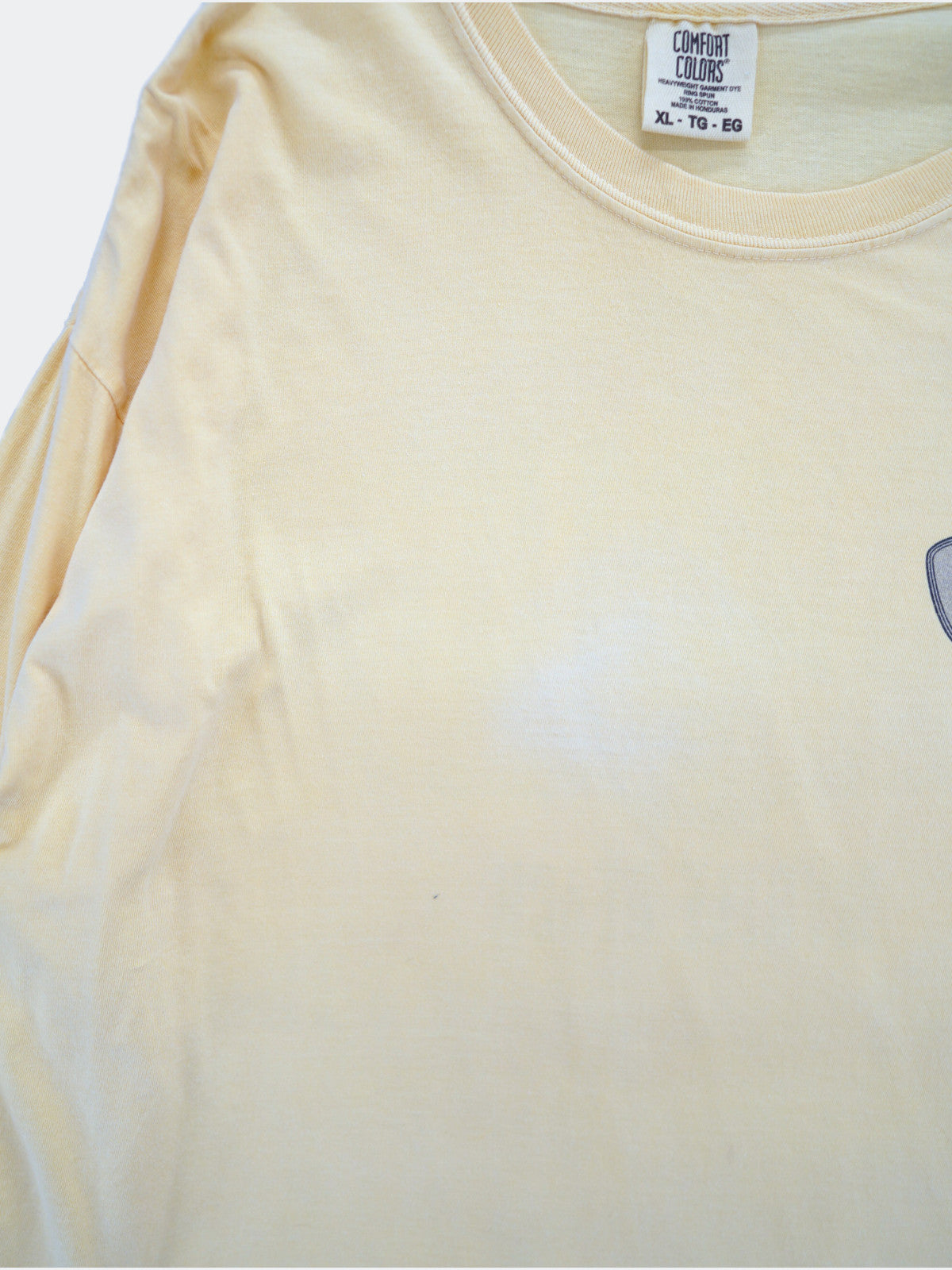 pineapple print long tee