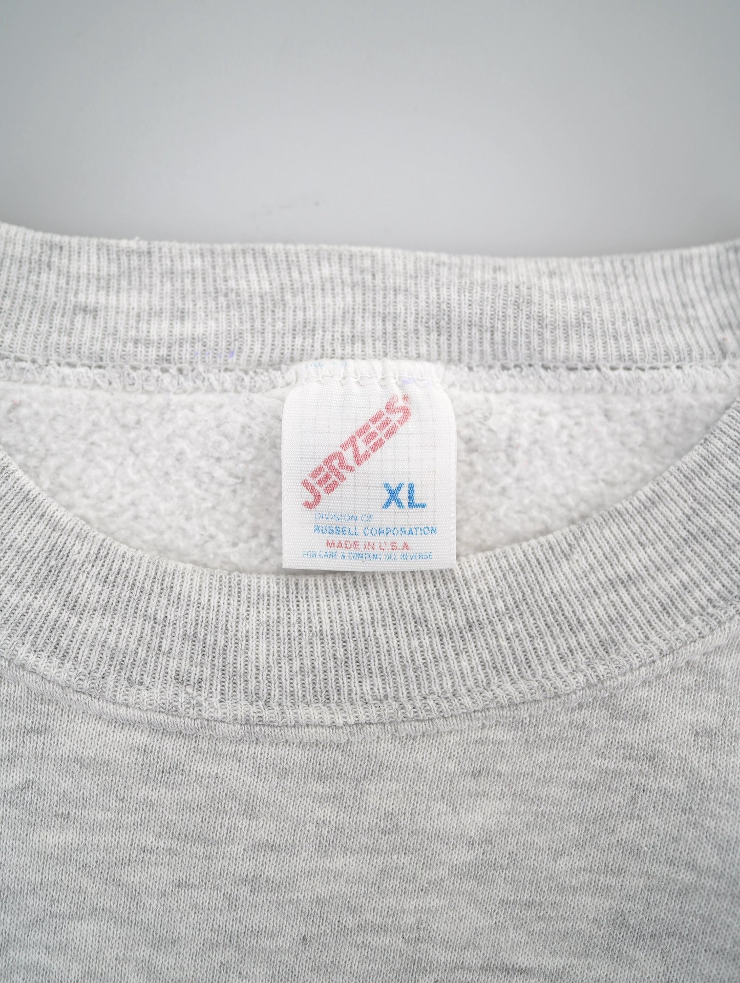 80s animal embroidery sweat