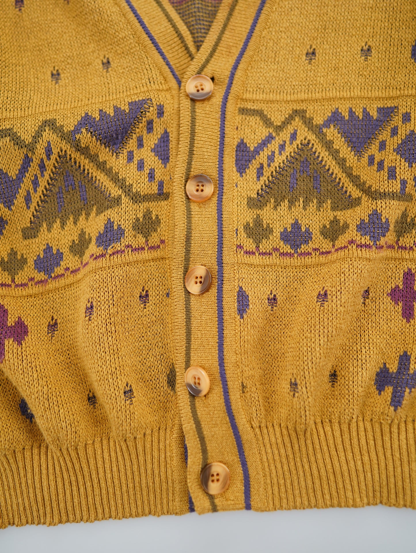 pattern cardigan