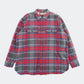 80s L.L.Bean check shirt