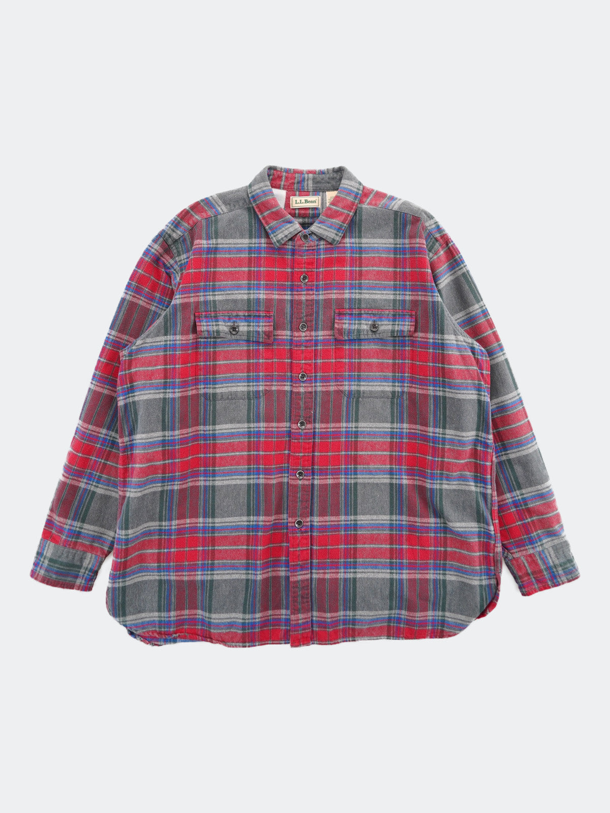 80s L.L.Bean check shirt