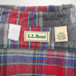80s L.L.Bean check shirt