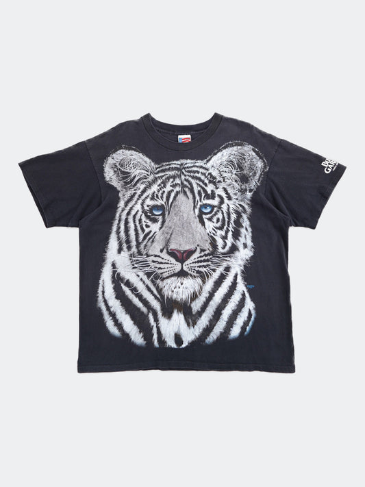 90s white tiger tee