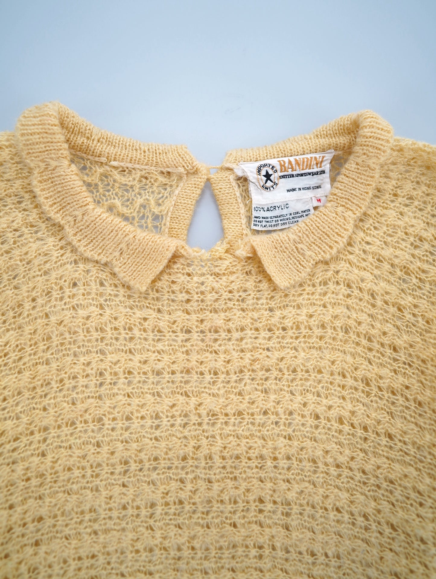 acrylic knit sweater