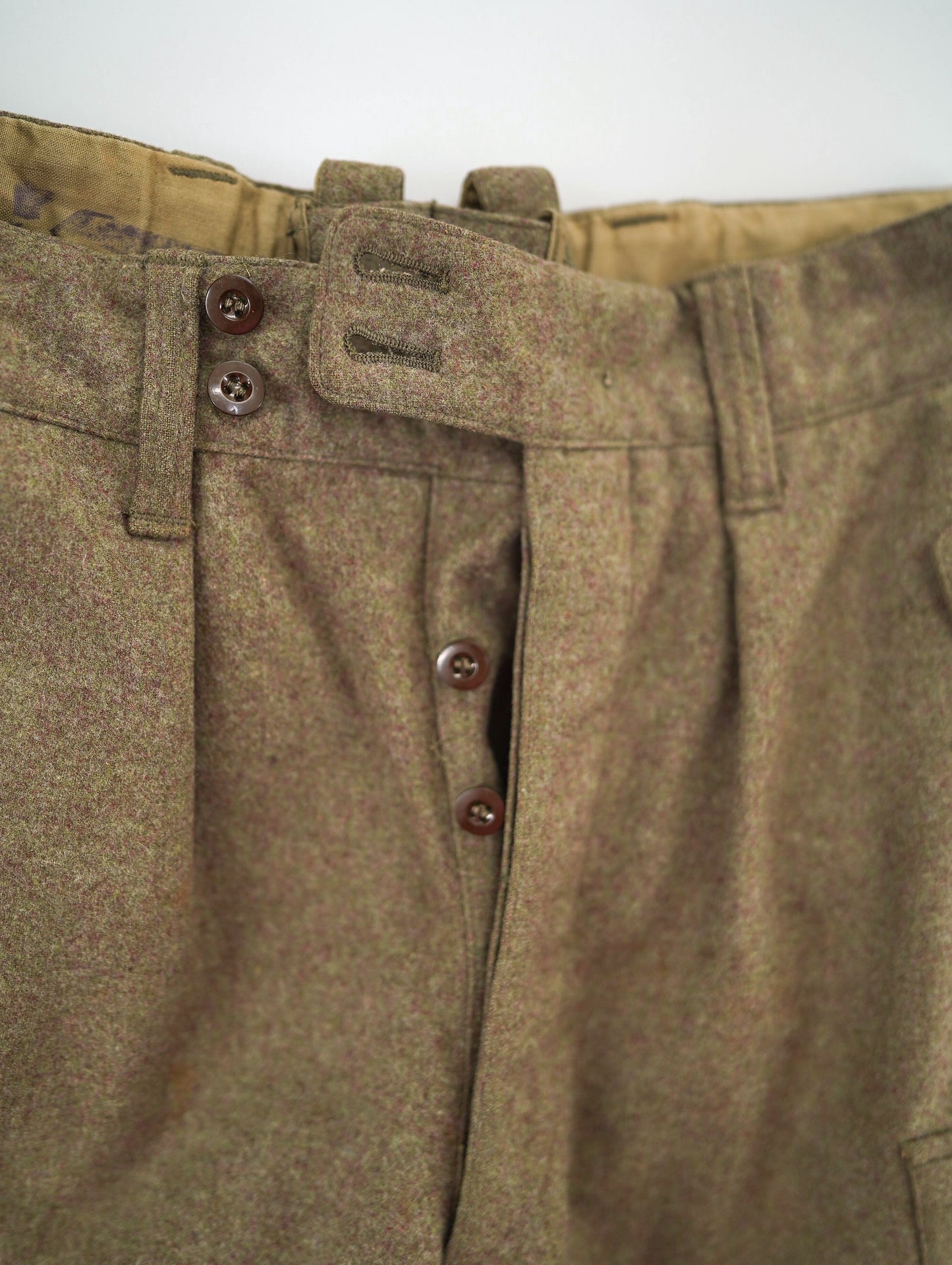 60s German military cargo pants