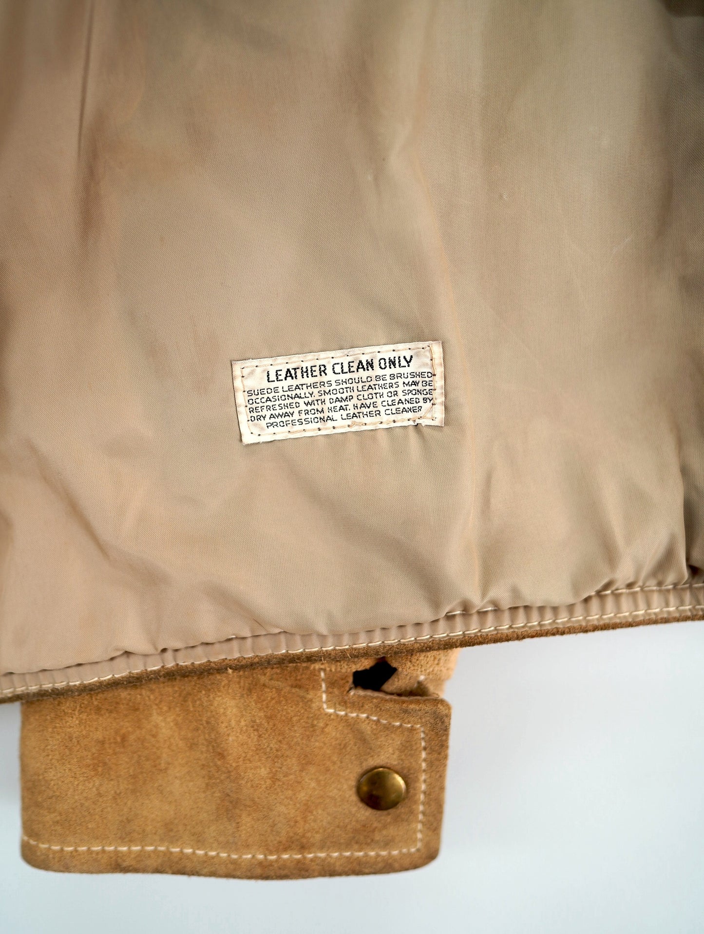 70s Sears with liner suede jacket