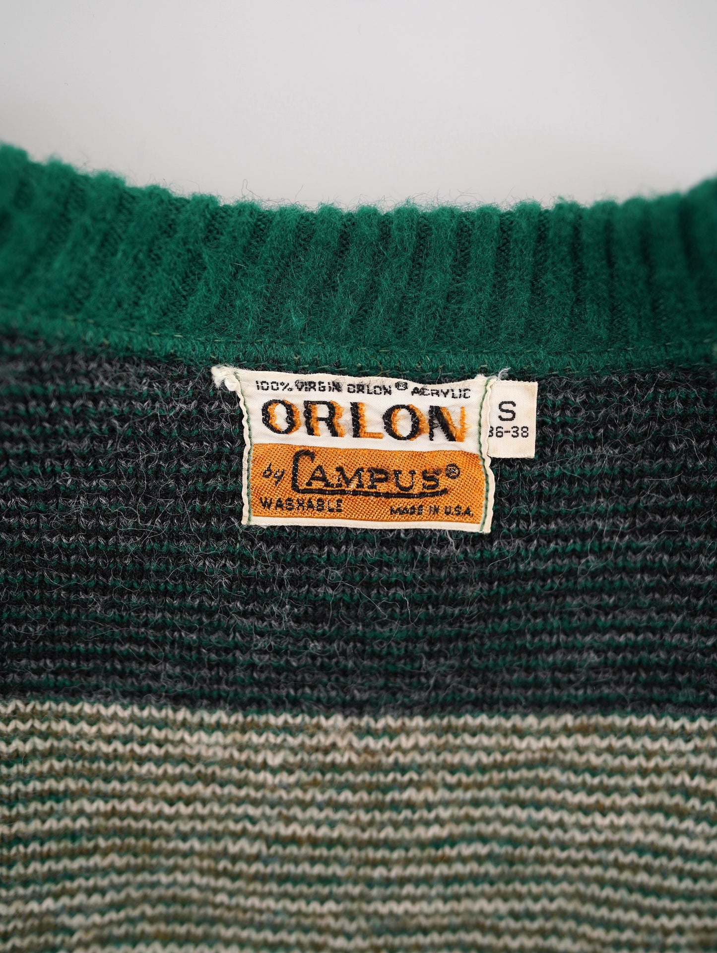 60s ORLON by CAMPUS sweater