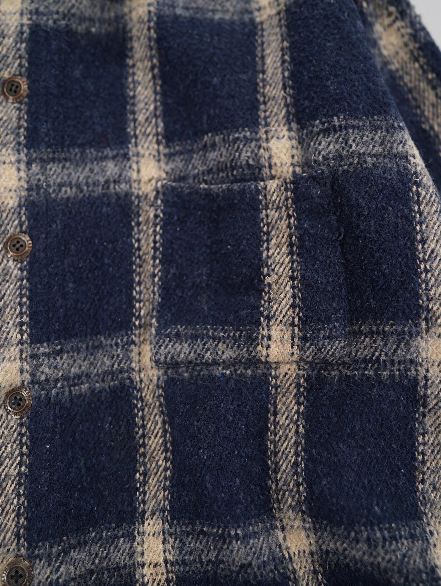 check pattern jacket