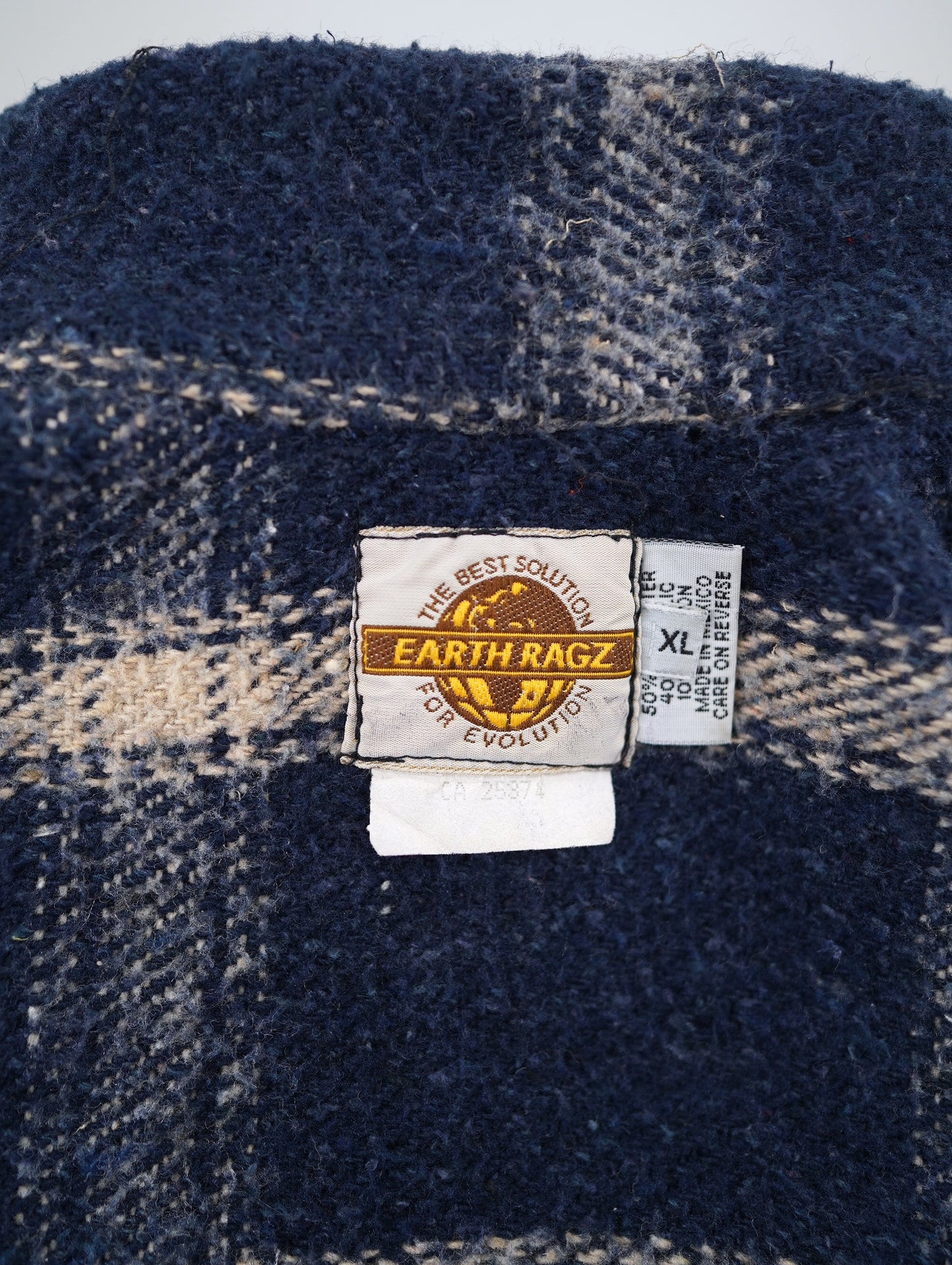 check pattern jacket